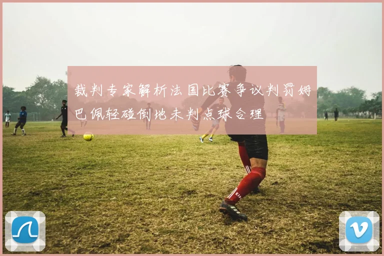 裁判专家解析法国比赛争议判罚姆巴佩轻碰倒地未判点球合理
